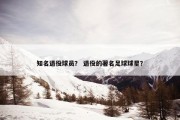 知名退役球员？ 退役的著名足球球星？