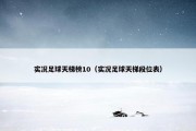 实况足球天梯榜10（实况足球天梯段位表）