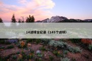 14进球全纪录（149个进球）