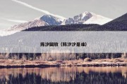 陈汐回放（陈汐汐是谁）