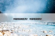 中超球员相互骂？ 中超球员受伤？