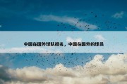 中国在国外球队排名，中国在国外的球员