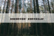 体育欧洲杯中奖率？ 欧洲杯中奖怎么算？