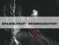 西甲非洲球队控球水平？ 西甲非洲球队控球水平如何？