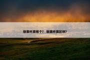 联赛杯赛哪个？ 联赛杯赛区别？