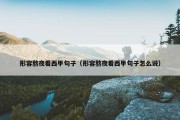 形容熬夜看西甲句子（形容熬夜看西甲句子怎么说）