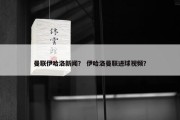 曼联伊哈洛新闻？ 伊哈洛曼联进球视频？