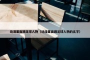 动漫里面踢足球人物（动漫里面踢足球人物的名字）