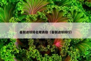曼联进球排名规表格（曼联进球排行）