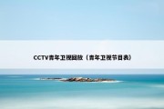 CCTV青年卫视回放（青年卫视节目表）