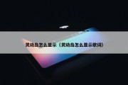 灵动岛怎么显示（灵动岛怎么显示歌词）