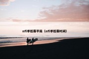 nfl季后赛平局（nfl季后赛时间）