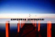 欧洲杯蓝球赛文案（欧洲杯赛程朋友圈）