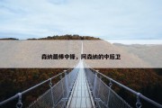 森纳最棒中锋，阿森纳的中后卫