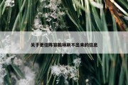 关于更佳阵容戴琳刷不出来的信息