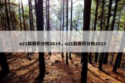 u21联赛积分榜2024，u21联赛积分榜2023