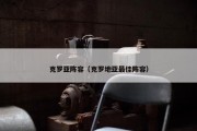 克罗亚阵容（克罗地亚最佳阵容）