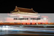 沙特小组赛积分榜（沙特队成绩）