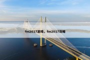 fm2017游戏，fm2017攻略