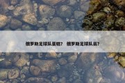 俄罗斯足球队蛋糕？ 俄罗斯足球队员？