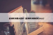 欧洲杯决赛大奖杯（欧洲杯决赛冠军2021）