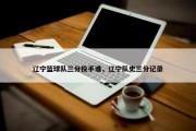 辽宁篮球队三分投手谁，辽宁队史三分记录