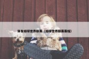 体育排球世界联赛（排球世界联赛赛程）