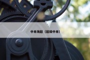 中单海超（超级中单）