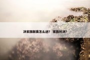 决家族联赛怎么进？ 家族对决？