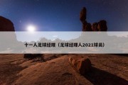 十一人足球经理（足球经理人2021球员）