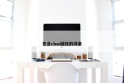 包含cbw回放的词条