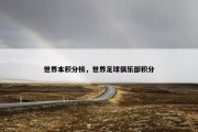 世界本积分榜，世界足球俱乐部积分