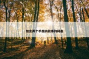 包含两个手森纳故事的词条