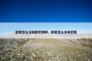 欧冠怎么没有欧巴佩呢，欧冠怎么没有巴西