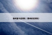泰州富力足球队（泰州的足球队）