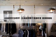 小米超神中单教学（小米超神哪个英雄厉害 最强英雄推荐）