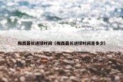 梅西最长进球时间（梅西最长进球时间是多少）