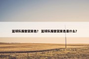篮球队服套装紫色？ 篮球队服套装紫色是什么？