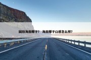 回放海南椰子？ 海南椰子口感怎么样？