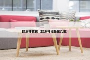 欧洲杯爸爸（欧洲杯谁是第几集）
