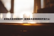 欧洲五大足球联赛奖杯（欧洲五大足球联赛奖杯是什么）
