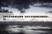 加拿大足球最强球员国籍（加拿大足球最强球员国籍是什么）