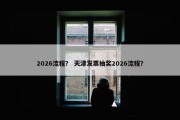 2026流程？ 天津发票抽奖2026流程？