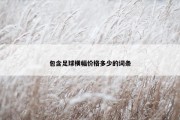 包含足球横幅价格多少的词条
