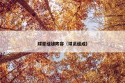 球星组建阵容（球员组成）