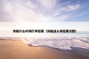 快船什么时候打季后赛（快船进入季后赛次数）
