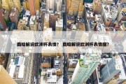 鹿晗解说欧洲杯表情？ 鹿晗解说欧洲杯表情图？