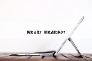 历史占比？ 历史占比多少？