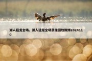 湖人猛龙全场，湖人猛龙全场录像回放微博2024110