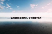 宿茂臻联赛进球统计，宿茂臻进球集锦